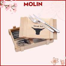 Bộ Dao Dĩa Steak Set 12 Món Kèm Hộp