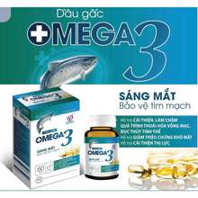 Mẫu Mới Dầu Gấc Omega 3 Gold Tốt Cho Da 