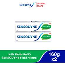 Bộ 2 Kem đánh răng Fresh Mint 160g giúp