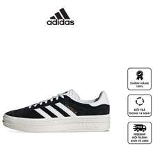 Giày Gazelle Bold Black White