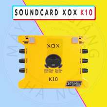 Soundcard Thu Âm Cao Cấp K10 , Karaoke ,