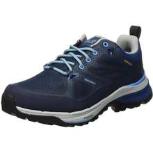 Jack Wolfskin Women 39 S High Rise Hiking Shoes Low 2 5 Uk (Dark Blue/Light Blue)