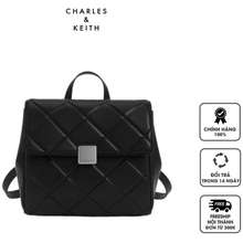 Balo Charles Keith Lucy Quilted Backpack CK2