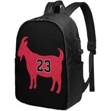 23 Basketball God Laptop Backpack For Women Men