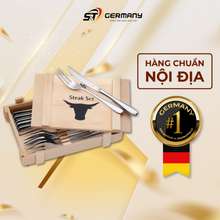 Bộ dao dĩa Steakbesteck 12 món hộp gỗ