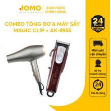 Combo Tông Đơ Cắt Tóc Magic Clip Và Máy