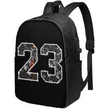 23 Basketball God Laptop Backpack For Women Men