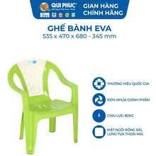 [Chính Hãng ] Bộ 4 Ghế Nhựa Bành Eva,