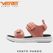 VENTO Giày Dép Sandal Pando Teen Nữ/Trẻ Em Màu Hồng Đi Học/Đi Chơi Nb136