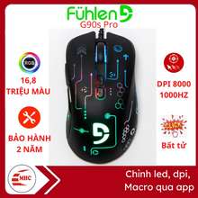 Chuột Gaming Fuhlen G90S Pro Rgb Dpi 8000 App