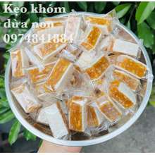 KẸO KHÓM DỪA NON KẸP BÁNH PHỒNG 1KG/