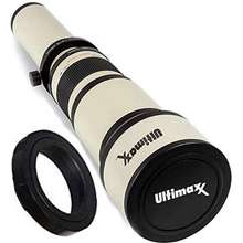 Ultimaxx 650 1300Mm Telephoto Lens Set For Canon 