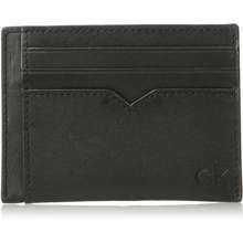 Calvin Klein Men 39 S Burnished Leather Card Case Black 1 Size