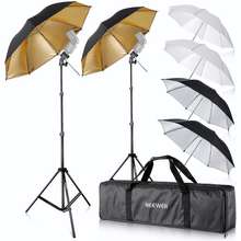 Flash Mount Three Umbrellas Kit 2 33 34 84Cm