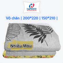 Vỏ Chăn 200*220Cm Khóa Kéo Blue Sky Cotton