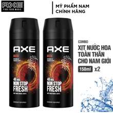 Combo 2 Xịt khử mùi toàn thân nam Musk