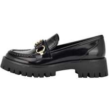 Giày Lười Nữ G Logo Lug Sole Loafer Black