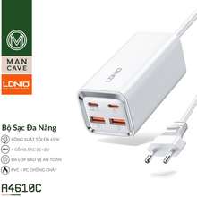 Bộ Sạc Nhanh 65W A4610C 4 Cổng, Chất