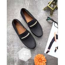 Giày mọi nam da bò dày và rất mềm may toàn bộ đế siêu bền không có gì để hỏng size 39-45 (màu đen) [Tặng ngay một phần quà chính hãng]]