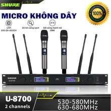 [ Mới 2024 ] Micro Không Dây Shure U8700 -