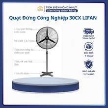 Quạt Đứng Công Nghiệp Đ30Cx 170W Siêu