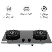 Electrolux Bếp ga âm EHG8250BC-Chính hãng trưng bày+Tặng dây gas-Đánh lửa:Đánh lửa IC bằng pin nhanhnhẹ-Kính cường lực:Đầu đốt kín tiết kiệm gasChất liệu Đồng thau