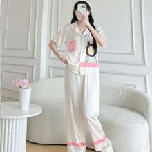 Set Đồ Bộ Pijama Tay Ngắn Quần Dài