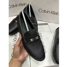 Calvin Klein [Chính Hãng] Giày Ck Lười Nam Da Bò Cao Cấp Đế Khâu, Authentic, Full Box