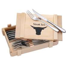 Bộ dao dĩa 12 món Steakbesteck 12-teilig in