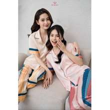 Bộ Mặc Nhà Pyjama Cộc Tay Quần Dài