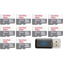 32Gb 32G Micro Sdhc Ultra 10 Pack Microsd Tf