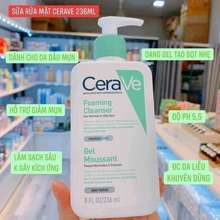 Sữa rửa mặt Cerave nội địa Pháp