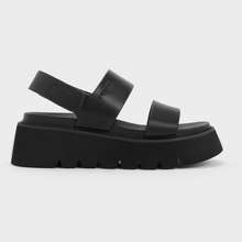 Dép nữ Charles Keith Chunky Flatform Sandals