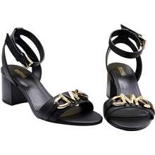 Dép Cao Gót MK Sandal Black Màu