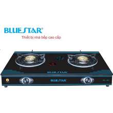 Bluestar Bếp Gas Đôi Mặt Kính Ng-261, Đánh Lửa Magneto, Đầu Đốt Bằng Đồng