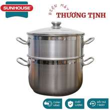 Nồi Hấp,Xửng Hấp 2 Tầng Inox Fivestar 3 