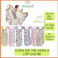 Chăn Sợi Tre Aden Anais 4 Lớp Chăn Đa