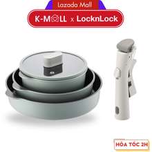 Bộ nồi chảo chống dính Suit LocknLock