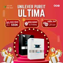 Unilever Máy Lọc Nước Unilever Pureit Ultima Black Công Suất 4000L - Bảo Hành 12 Tháng Miễn Phí Lắp Đặt Toàn Quốc