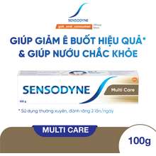 Kem đánh răng Multi Care 100g giúp giảm ê 