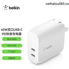 Cục Sạc Nhanh Belkin Belkin 40W Cho Điện