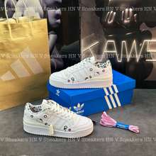 Giày Thể Thao Nữ Adidas Originals Forum ‘Hello Kitty’ ‘White’,Sò Hello Kitty Trắng Hồng