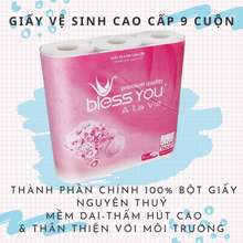 Giấy vệ sinh À la vie cao cấp 9 cuộn