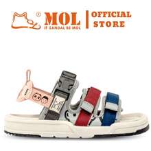 Sandal Nữ 3 Quai Ngang Ms1801R Màu