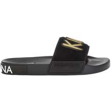 Dép Nam Dolce Gabbana D G King Patch Slides