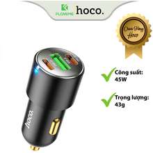 Tẩu Sạc Ô Tô Hoco Nz6, Sạc Nhanh 45W,