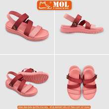 Sandal Nữ Quai Chữ Z Ms2Hp Màu Hồng Phối 