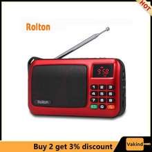 Rolton W405 Kỹ Thuật Số Mini Mp3 Máy Nghe