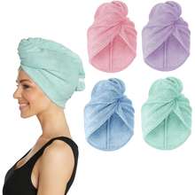 Microfiber Hair Towel Wrap For Women And Men 4