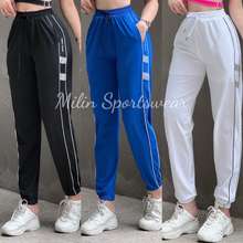  Quần Jogger Thể Thao Nữ Fashion Viền Trắng, Chất Vải Thun Co Dãn Tốt